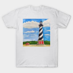 Lighthouse on Cape Hatteras National Seashore T-Shirt